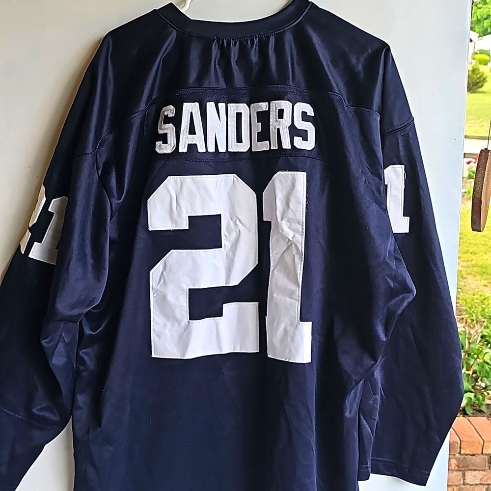 Mitchell and Ness Throwback Dallas Cowboys Sanders Jersey/ Size 54